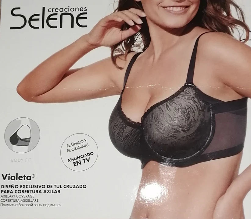 Сутиен Violeta-SELENE -черен