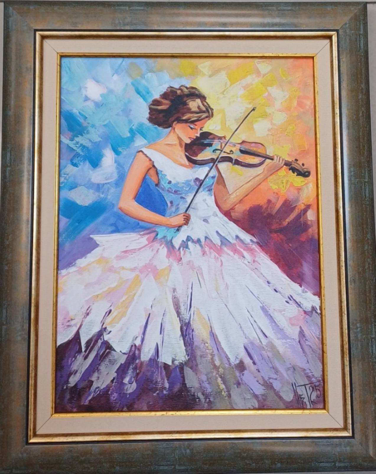 Painting - Violinist