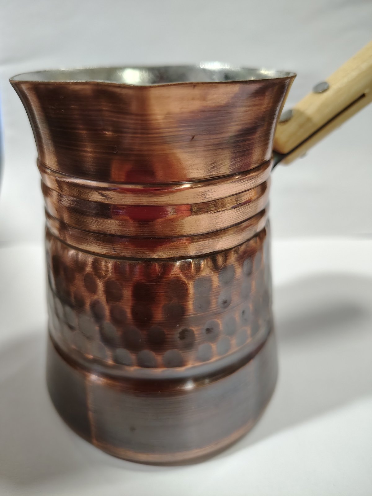 Медно джезве за 6 кафета. Бакърено джезве /П Медни джезвета.