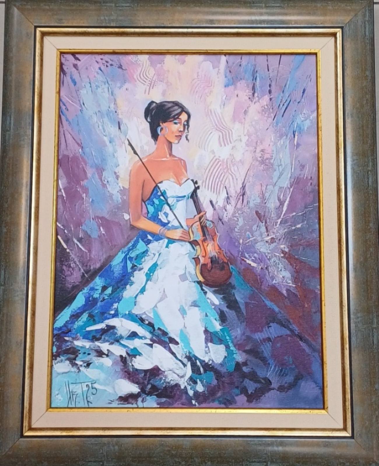 Картина - Цигуларка-2