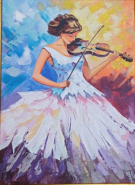Painting - Violinist