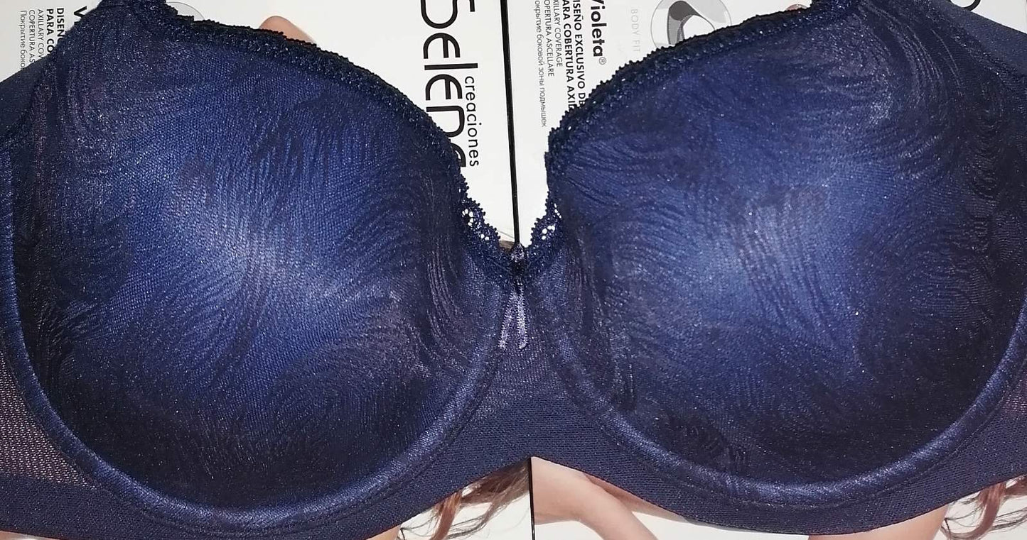 Сутиен Violeta-SELENE Тъмно син