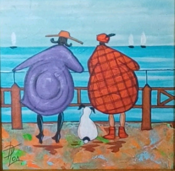 Картина- Приятелки