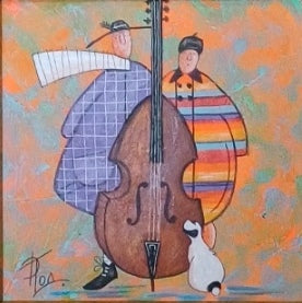 Картина- Музиканти