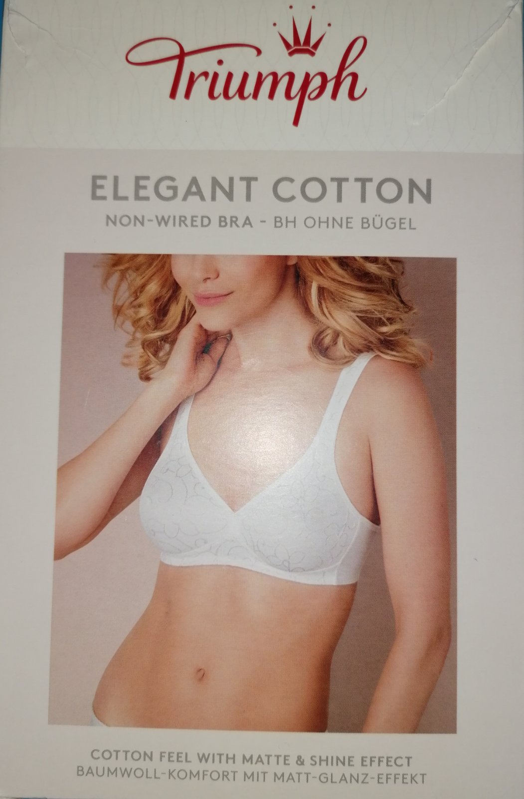 10100175 Сутиен Triumph Elegant Cotton N