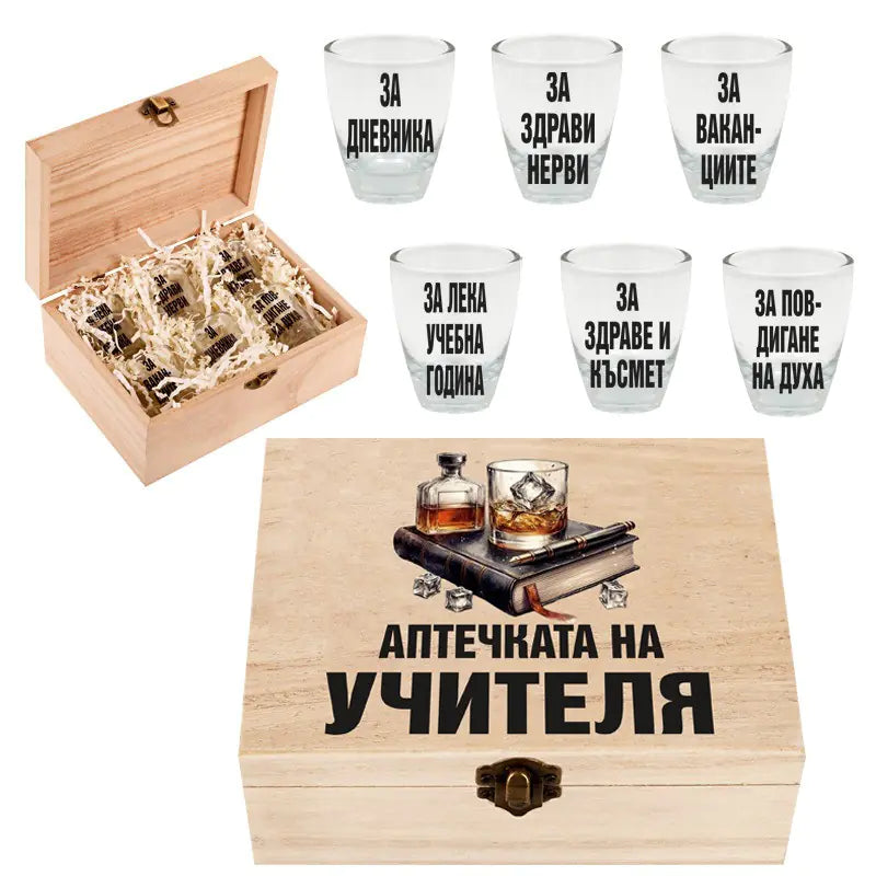 100439: Кутия "АПТЕЧКАТА НА УЧИТЕЛЯ"