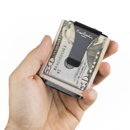 PCMG001: Card holder with money clip PIERRE CARDIN