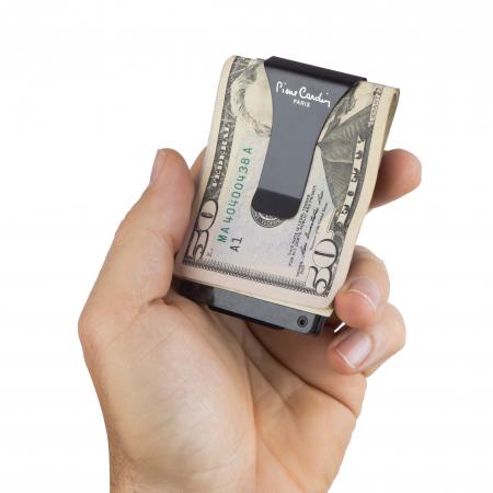 PCMG001: Card holder with money clip PIERRE CARDIN