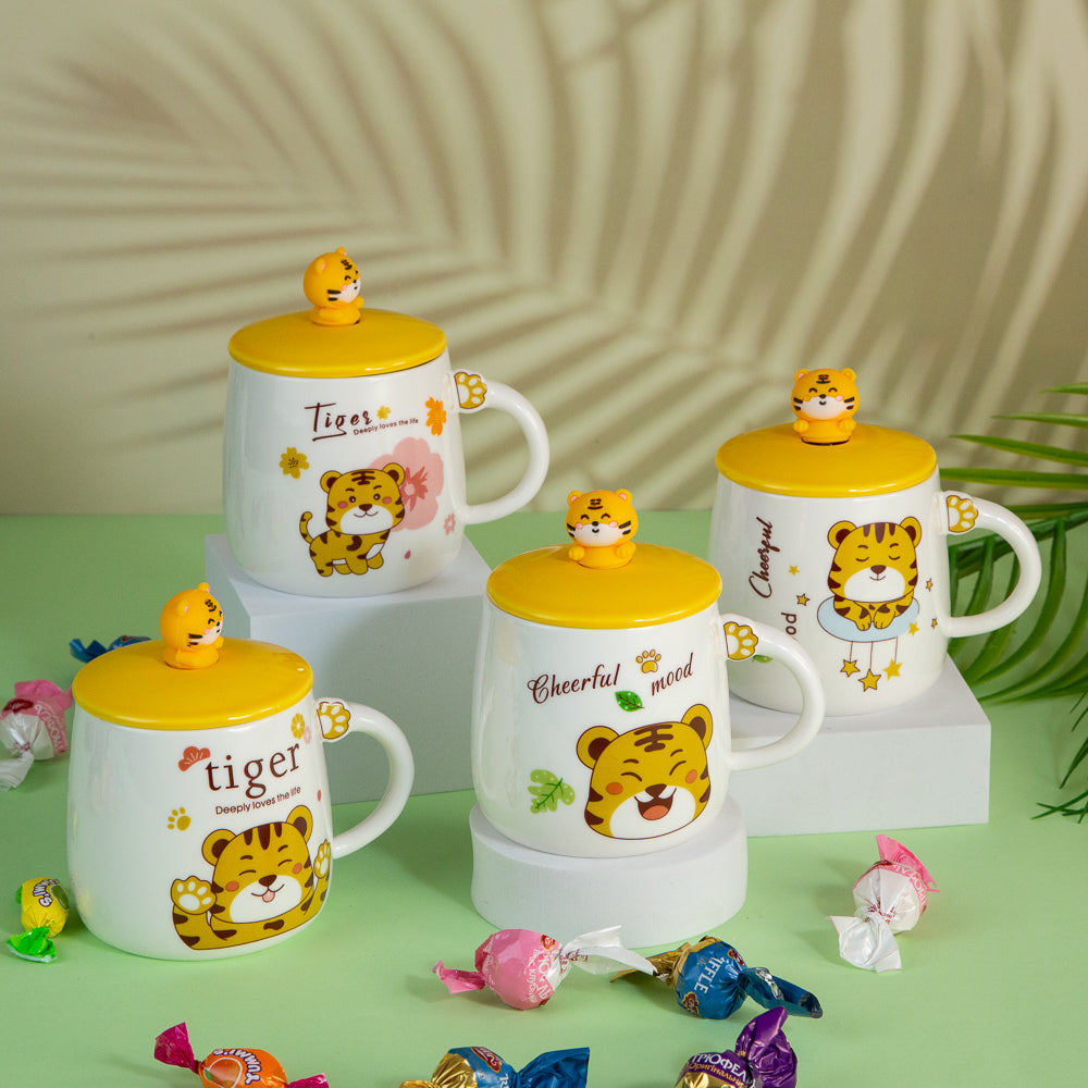 79032433 : Gift Cup with lid – Tiger