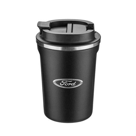 AS0407 : SILVER FLAME thermo mug with Ford logo