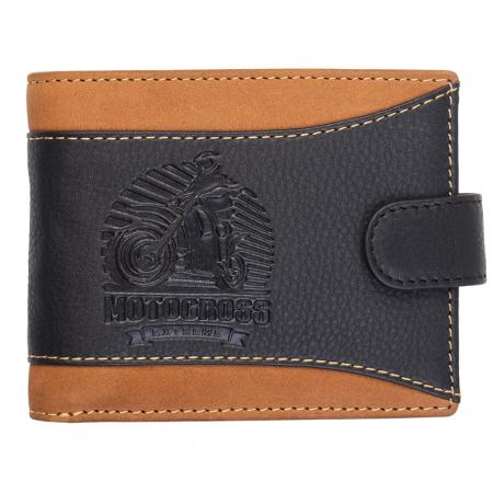 SFL11174: Men's wallet SILVER FLAME - Motocross collection