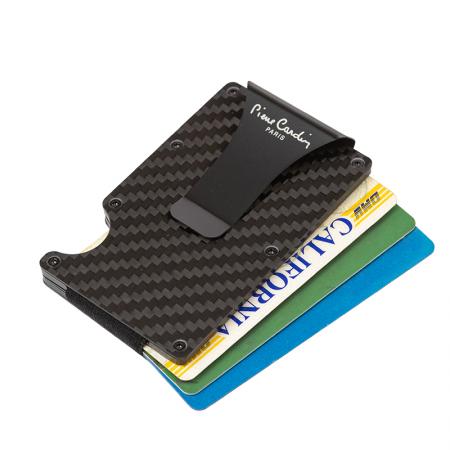 PCMG001: Card holder with money clip PIERRE CARDIN
