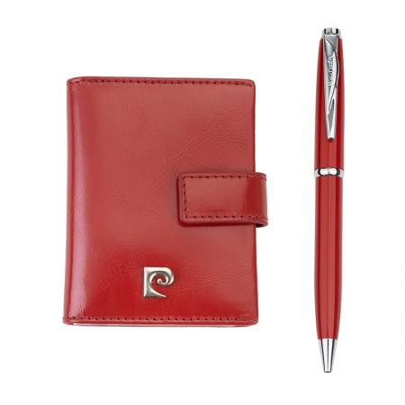 PCS-021: PIERRE CARDIN women's set - document case and pen