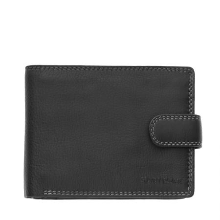 SFT0113: Men's wallet SILVER FLAME - Milano collection