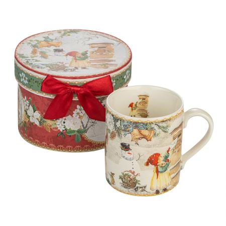 958637: Christmas mug with snowman