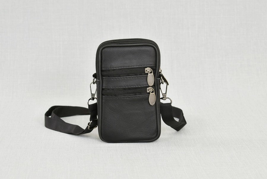 6832 Men's bag, genuine leather