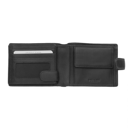 SFT0113: Men's wallet SILVER FLAME - Milano collection