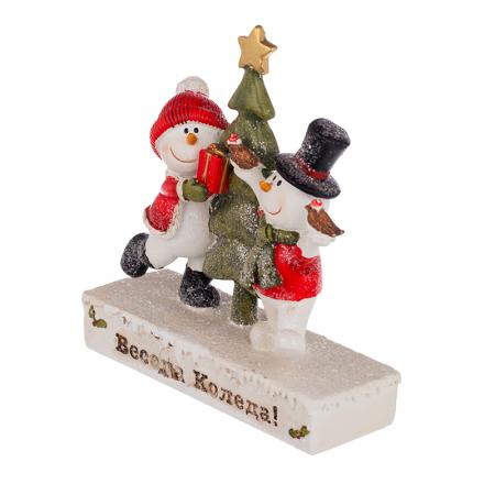 KN020: Snowmen with Christmas tree