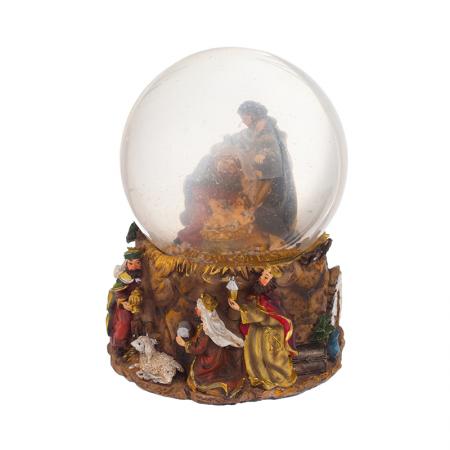 JH59: Christmas paperweight Holy Family
