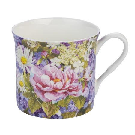 978607: Porcelain coffee cup - Daisies