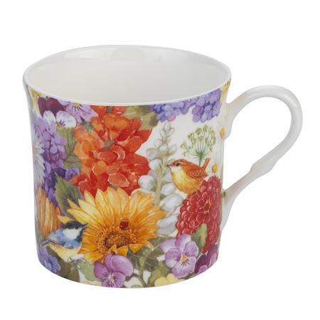 978307: Porcelain coffee cup - Sunflower