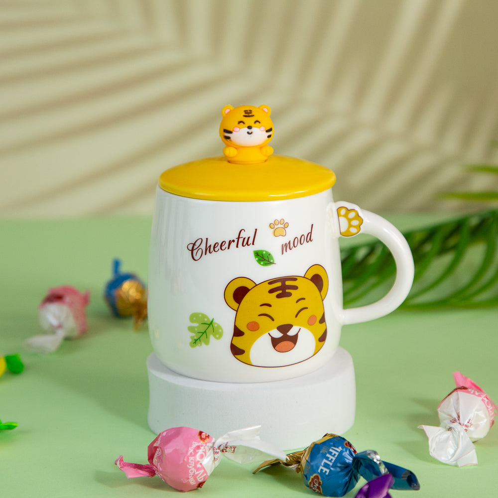 79032433 : Gift Cup with lid – Tiger