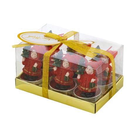 MH137: Christmas candles children with a tree 6 pcs.