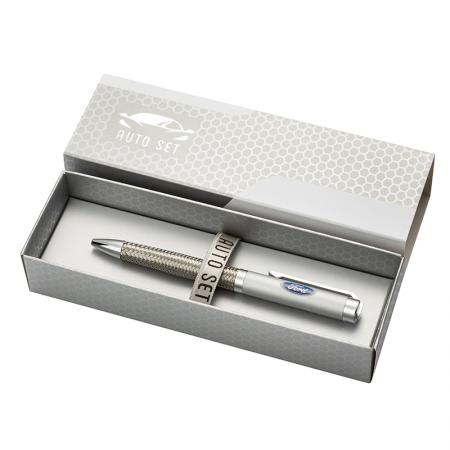 AS3407: SILVER FLAME pen with Ford logo