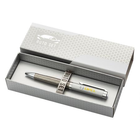 AS3406: SILVER FLAME pen with Opel logo