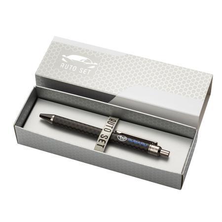 AS3321: SILVER FLAME pen with Subaru logo