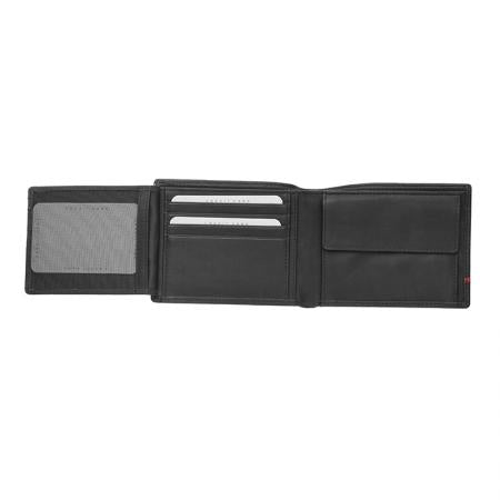 SFT0207: Мъжки портфейл SILVER FLAME колекция - Червена линия