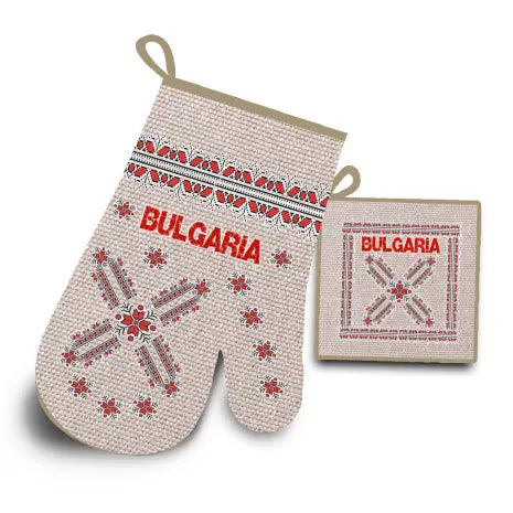 Код 4221: Комплект ръкохватки с български шевици