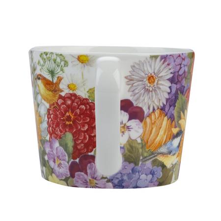 978329: Porcelain coffee set 2 cups + 2 saucers Sunflower
