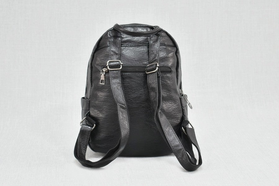 Backpack faux leather 4022