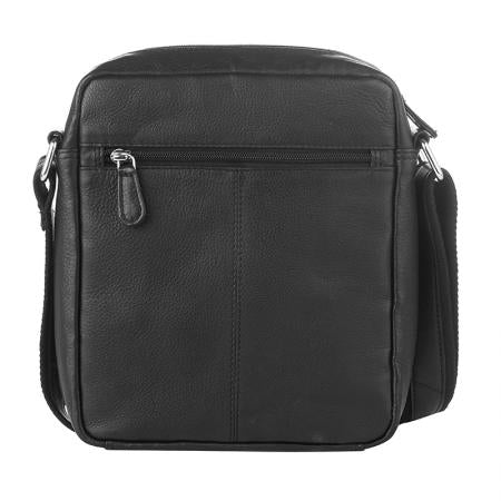 SFG90402: Men's black bag SILVER FLAME