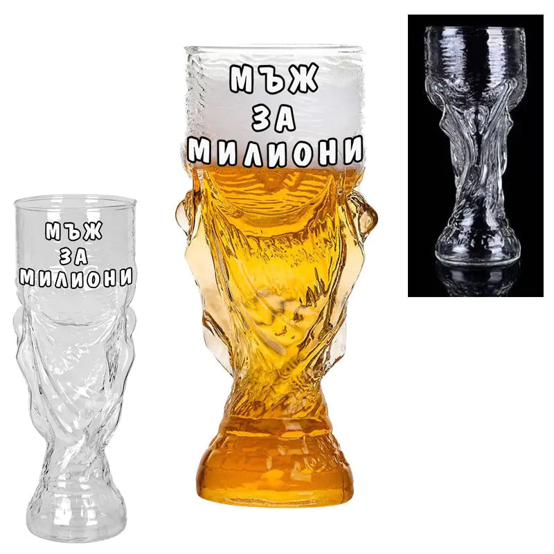 58409-3 Чаша - купа за бира "Мъж за милиони"