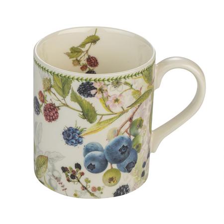 957937: Porcelain coffee cup + box - Blueberry