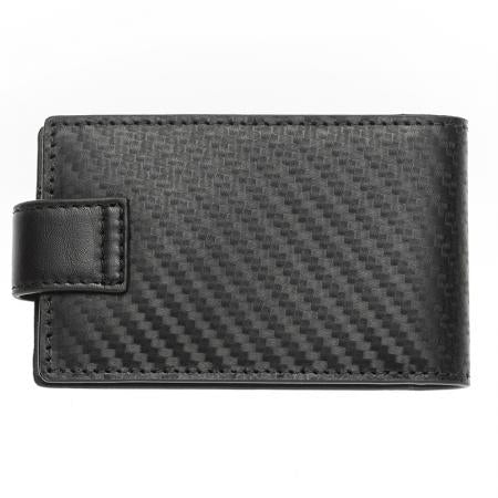 SFL19179: SILVER FLAME card holder - Carbon collection