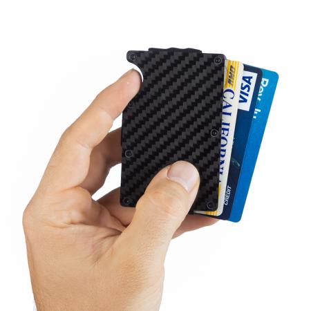 PCMG001: Card holder with money clip PIERRE CARDIN