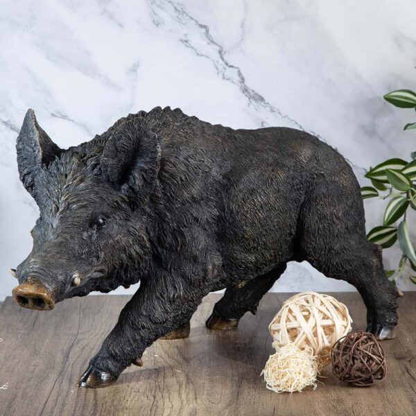 Decorative statuette Forest representative - boar