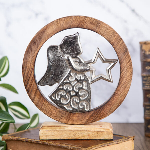 81033028 Decorative statuette - Angel with a star