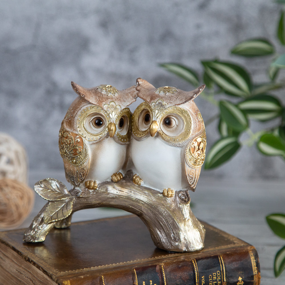 81033808 Decorative statuette - Pair of owls