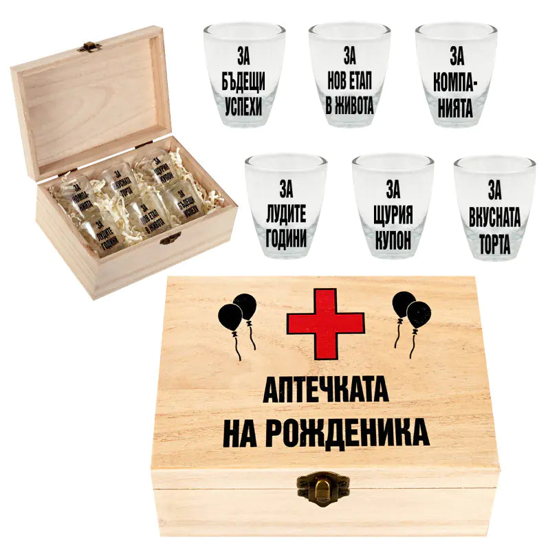 100442: Кутия "АПТЕЧКАТА НА РОЖДЕНИКА"