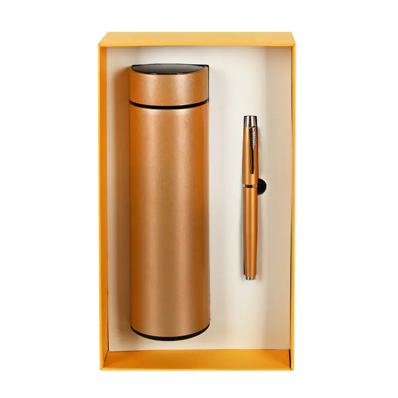 85915-1 Gift set "Happy Holidays" with pen and thermos