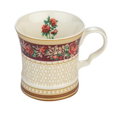 957871: Porcelain tea cup + box - Rose