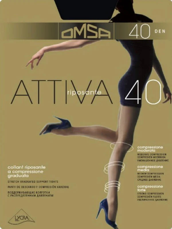 Чорапогащник Attiva 40 den-OMSA