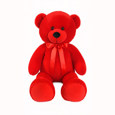 090145 Мече - Червено, плюшено