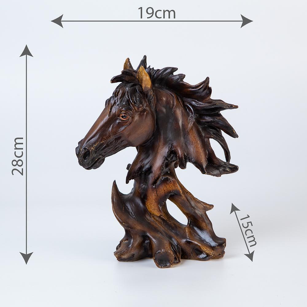 81022562 Декоративна статуетка - Конска глава