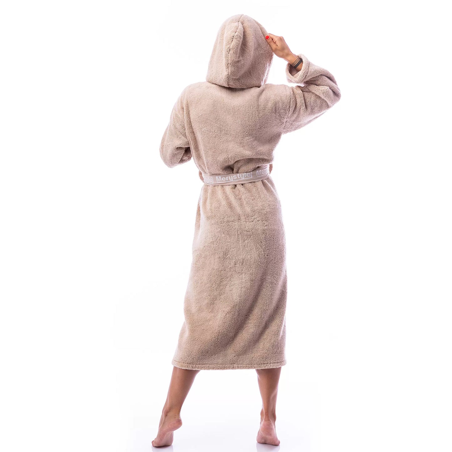 Microcotton bathrobe - women's
