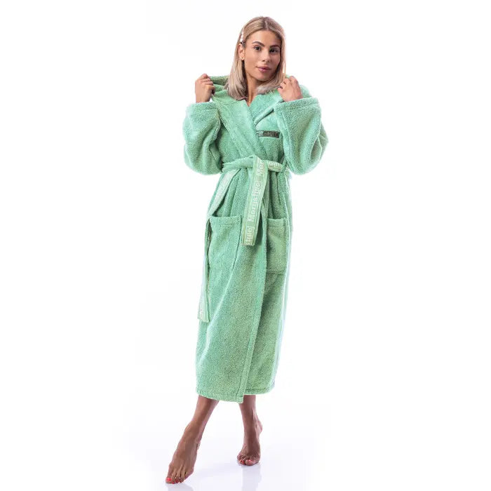 Microcotton bathrobe - women's